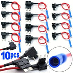 32V MINI SMALL MEDIUM Size Car Fuse Holder Add-a-circuit TAP Adapter Micro Mini Standard ATM Blade Fuse for Cars Vans 20/10/5pcs