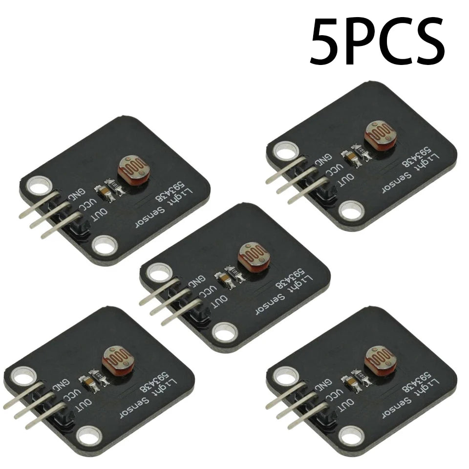 1-10PCS Brightness Sensor Module Electronic Building Block Photoresistor Light Sensitivity Sensor Sensing Board For Arduino