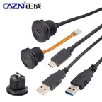 Type-C Bayonet FPC Female Male Back Mounted Socket Version 3.1 Receptacle 10Gbit/s Connector