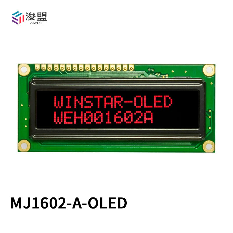 WINSTAR WEH1602A 5V 3.3V 80X36mm 162 LCM COB SPI OLED 1602 Panel 16x2 Character LCD IC Module Display