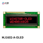 WINSTAR WEH1602A 5V 3.3V 80X36mm 162 LCM COB SPI OLED 1602 Panel 16x2 Character LCD IC Module Display
