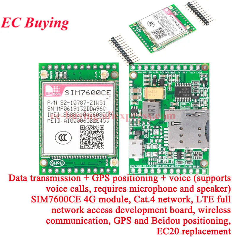 A7670C 4G CAT.1 Core Development Board Module Full Netcom LTE+GSM STM32 FS-MCore-A7670C FS-HCore-A7670C FS800E F704UC A724UG