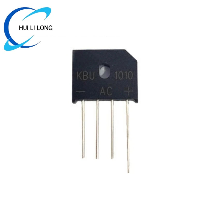 5PCS KBU1010 KBU-1010 10A 1000V diode bridge rectifier KBU1510 KBU808 KBU810 KBU606 KBU608 KBU610 KBU806 KBU2510 KBU1510 KBU3510