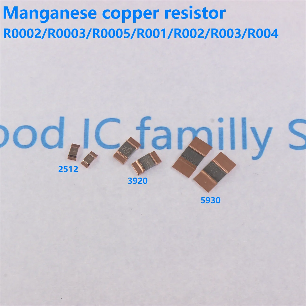 10/5PCS 2512 3920 5930 SMD Manganese Copper Sampling Alloy Resistance 3W 4W 5W 7W 1MR 2MR 3MR 4MR 5MR 0.2 0.3 0.5 0.82 1.5MR