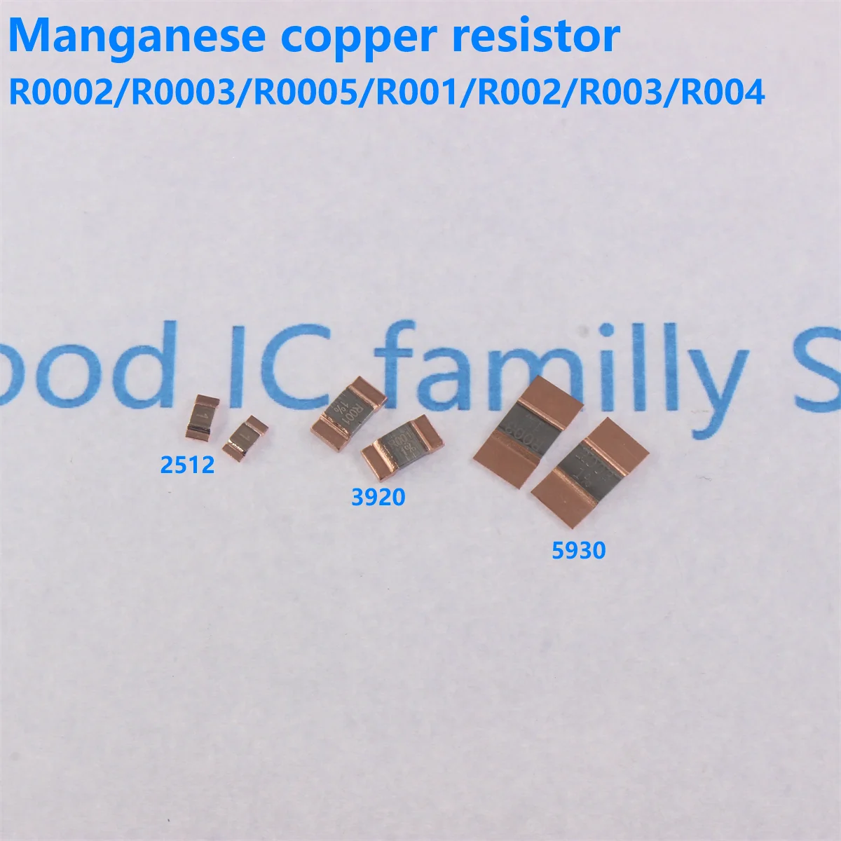 10/5PCS 2512 3920 5930 SMD Manganese Copper Sampling Alloy Resistance 3W 4W 5W 7W 1MR 2MR 3MR 4MR 5MR 0.2 0.3 0.5 0.82 1.5MR