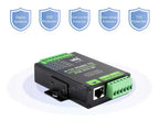 Industrial Isolated 4CH RS485 TO POE ETH (B) RJ45 Converter UART For Modbus 4-Ch RS485 to RJ45 Ethernet Serial Server