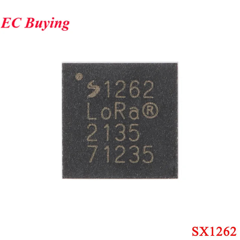 5Pcs/1pc SX1276 LORA/GFSK 868MHZ 915MHZ Wifi Transceiver Module Spread Spectrum Long-Range Wireless Communication Antenna Chip