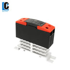 LCTC 10A 25A 40A DIN Rail Solid State Relay Single Phase SSR With Heatsink DC Control AC/ AC Control AC/ DC Control DC