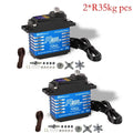 Waterproof IP68 Motor 35KG All Steel Helical Gear Digital Servo For RC Accessories 1/8 1/10 Remote Control Toy Car Robot Crawler