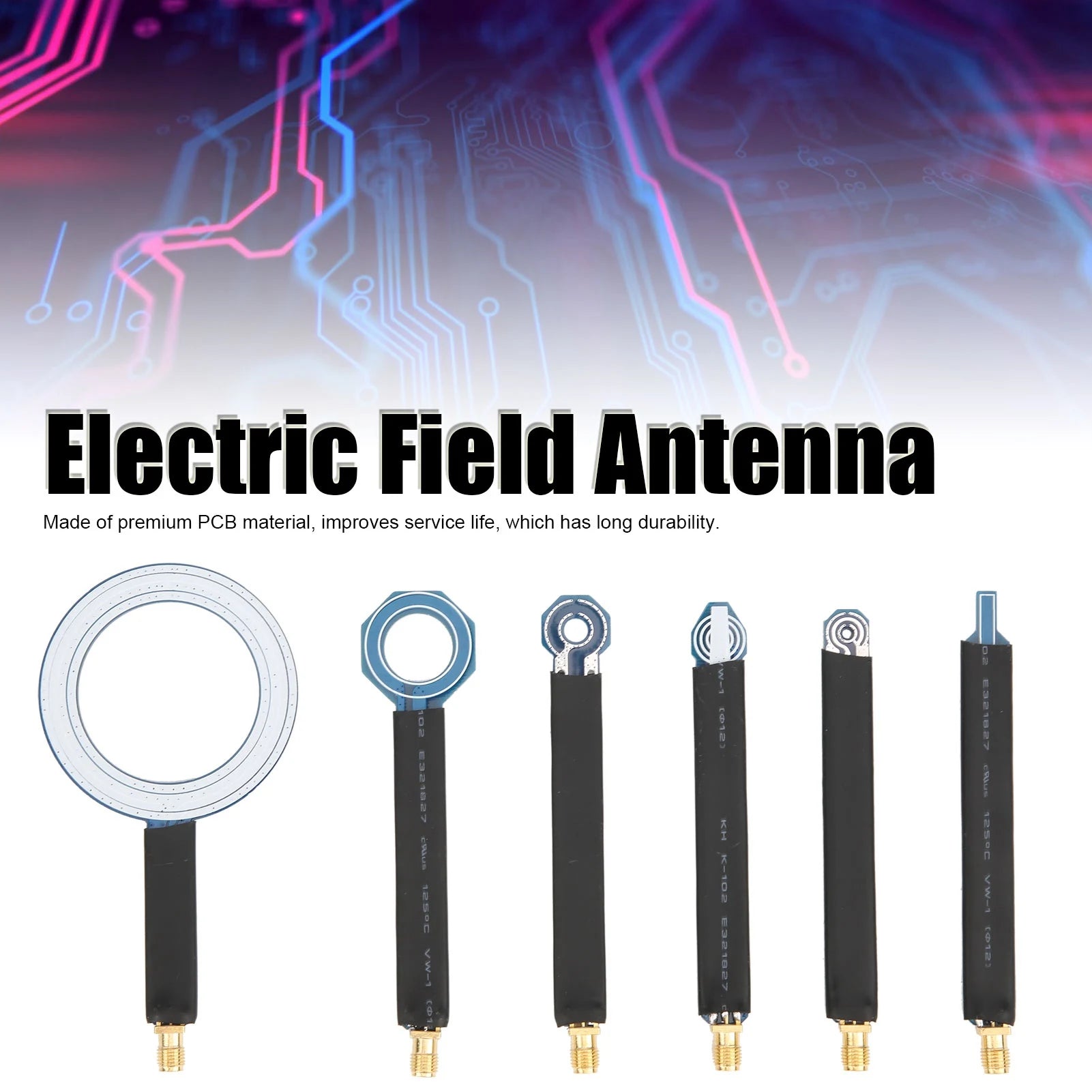 6Pcs EMC EMI PCB Near Field Probe Antenna Interference Source Localization Radiation Magnetic