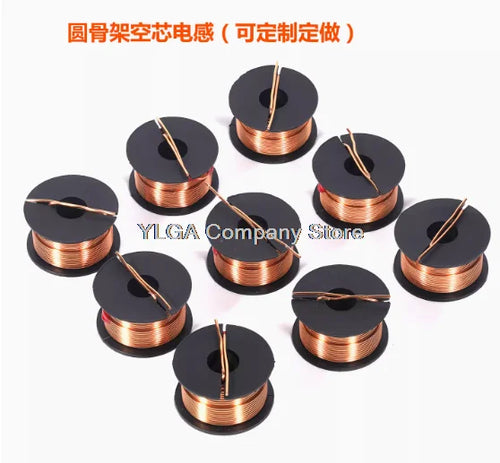 0.9mm core inductor frequency divider coil 4N oxygen free copper audio accessories speaker splitter pure copper inductor hollow