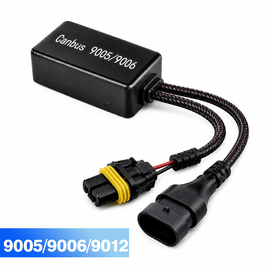H7 Canbus Decoder, H11 9005 9006 Resistor Decoders Error Free LED Warning Canceller Resistor Adapter,H4 LED Light Canbus Decoder
