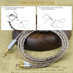OKCSC Pentaconn EAR Male to MMCX Female Adapter Earphone Connecter for Acoustune HS1650CU/HS1655CU/1670SS/HS1695Ti/1697Ti/ARS153
