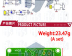 ‌AT89C2051-24PU 8051 Microcontroller LED Clock Kit – 4-Digit 7-Segment DIY Soldering Project with DS1307 RTC (I²C) | Alarm/Timer