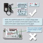 Mini Touch Switch Penetrating Dimmer Switch Hidden Capacitive Sensor DC 3.7-24V 2.5A LED Switch Water Level Monitor