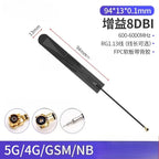 2Pcs/Lot 5G Full Frequency 4G/NB-IOT Module with Built-in PCB/FPC IoT Omnidirectional High Gain Signal Enhancement Antenna