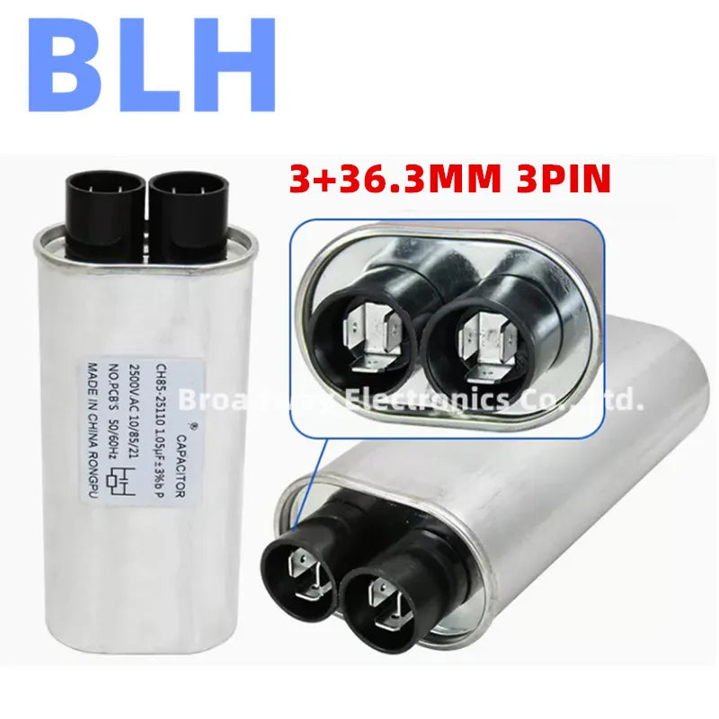 CH85 CH86 High voltage capacitors for industrial microwave ovens 2500V 0.66UF 0.89UF 1.05UF 1.1UF 1.10UF 1.2UF 1.20UF