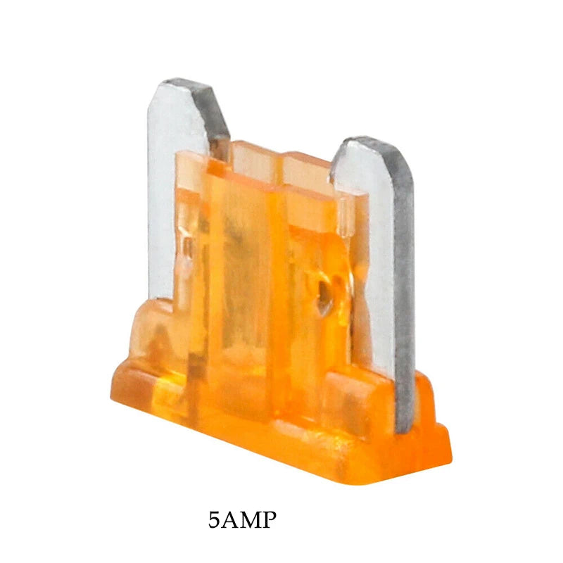 100/50/10pcs Micro Car Fuses Automotive Blade Type Mini Fuse Assortment Blade Fuse Set 2A 3A 5A 7.5A 10A 15A 20A 25A 30A 35A 40A