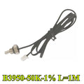 2Pcs/lot NTC Thermistor Temperature Sensor M8 Hexagonal Thread Probe B3950 1% 5K 10K 15K 20K 50K 100K 1M 2M 3M