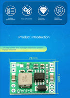 1PCS DC-DC 3A 5A Adjustable Step-down Power Module Board Voltage Stabilizing Aircraft Model MP1584EN 24V 12V 9V To 5V
