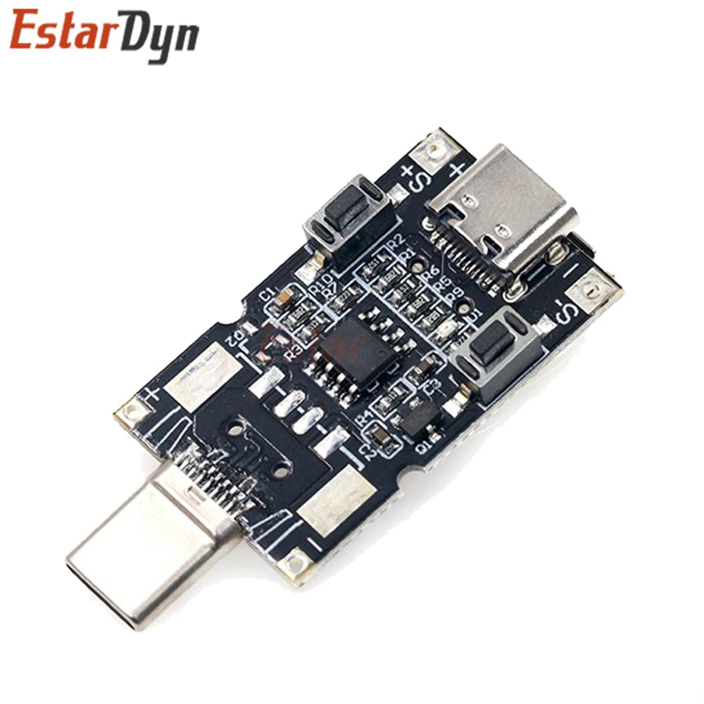 Estardyn  100W 5A USB-C PD/QC Decoy Trigger Module 5V/9V/12V/15V/20V Fast Charging Protocol Board for Charger Aging Test
