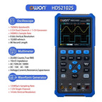 OWON HDS200 Series Handheld Digital Oscilloscope Portable 2CH Multimeter High Precision Electronic Repair Laboratory Test