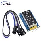 TM1637 4 Bits / TM1638 / 74HC595 8 bit Digital LED Display Module 7 Segment 0.36Inch Clock RED Anode Tube Four Serial Driver