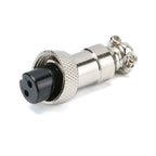 2/5 Pcs GX12 Aviation Connector Female Panel Mount Socket, 2/3/4/5/6 Pin Circular Wire Plug