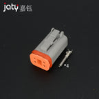 Deutsch Waterproof Connector with Fixed Flange Plug DT04-2P-L012 DT04-4P-L012 DT04-6P-L012 DT04-8P-L012 DT04-12P-L012 DT06-2S