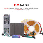 24V Horse Race Running Water Strip Light COB Flexible Ribbon 5M 10M 15M 20M Tape Lamp Work with Smart Switch Control Controller