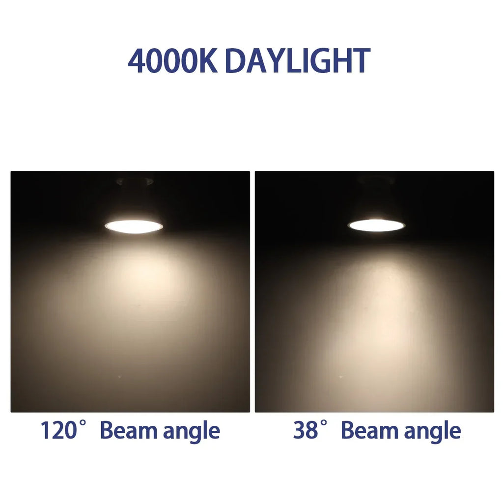 10 Pack Focos Gu10 Spotlight Lampara 220V Led Bulb Wholesale 9W White Warm 3000k 6000K Suitable for Home Commercial Buildings