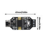 High Speed USB to RS485 Isolated Converter CH343P 6Mbps Industrial Grade Anti-Interference Serial Module 3.3V/5V 16KV Isolation