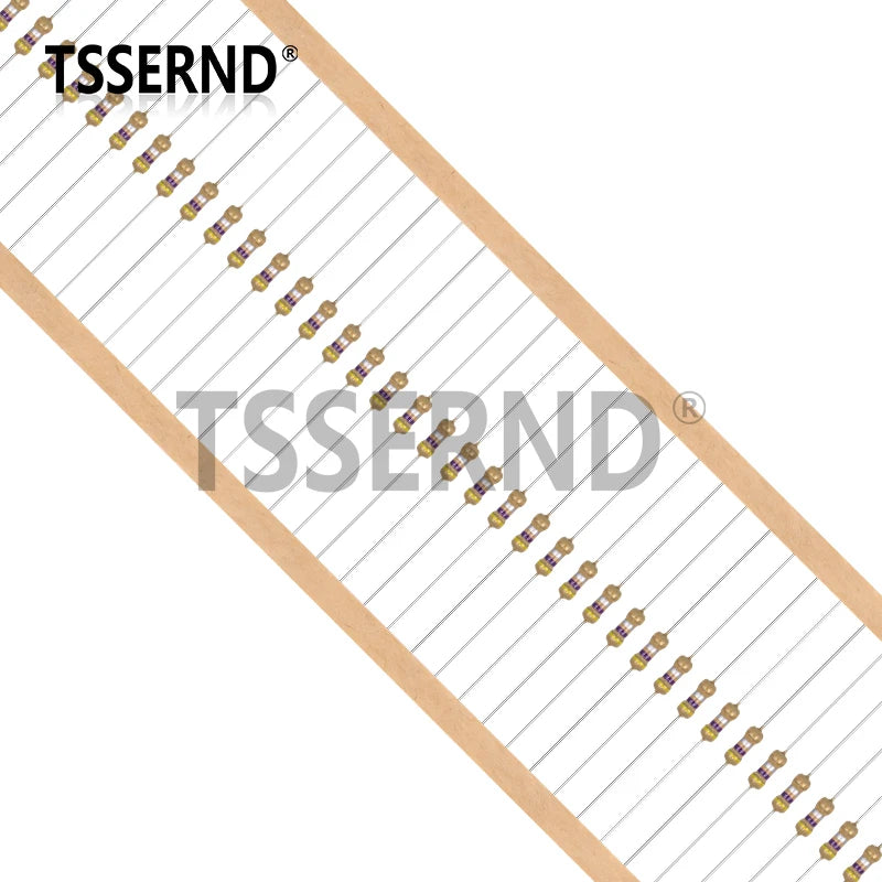 100PCS 1/4W Carbon Film Resistor 5% 0.25W 0R-22M 0 10 100 120 150 220 270 330 470 1K 2.2K 4.7K 10K 100K 470K 1M 10M 20M Ohms