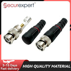 PEGATAH JR-B35 CCTV Connector BNC Adaptor,50ohms 75ohms BNC Connector CCTV Monitor Accessories POE Adapter
