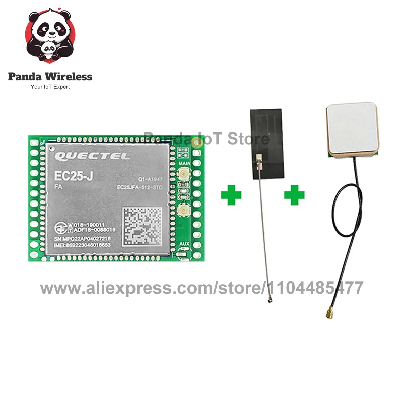 Quectel EC25-JFA Module EC25JFA 4G Development Core Board LTE CAT4 GNSS with GPS Global Band Graphics Card Processor Compatible