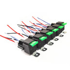 6Pcs 12V/24V 30A 4Pin 5Pin Car Relay With Safety Plate Automotive Control Devices Relay