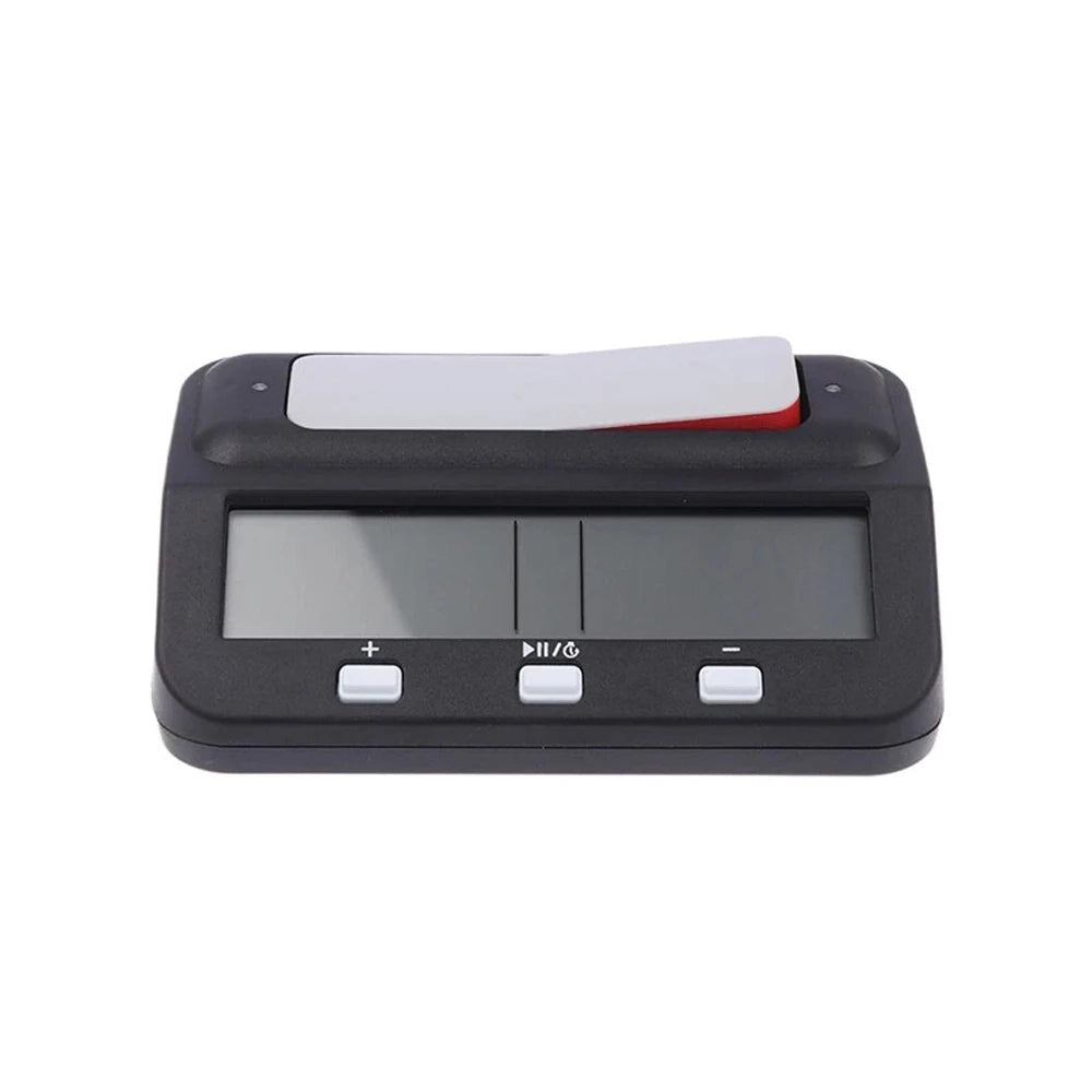 HQT101 Digital Chess Timer Count Down Up Chess Clock Professional Memory Function Chess Timer for Game Competitions