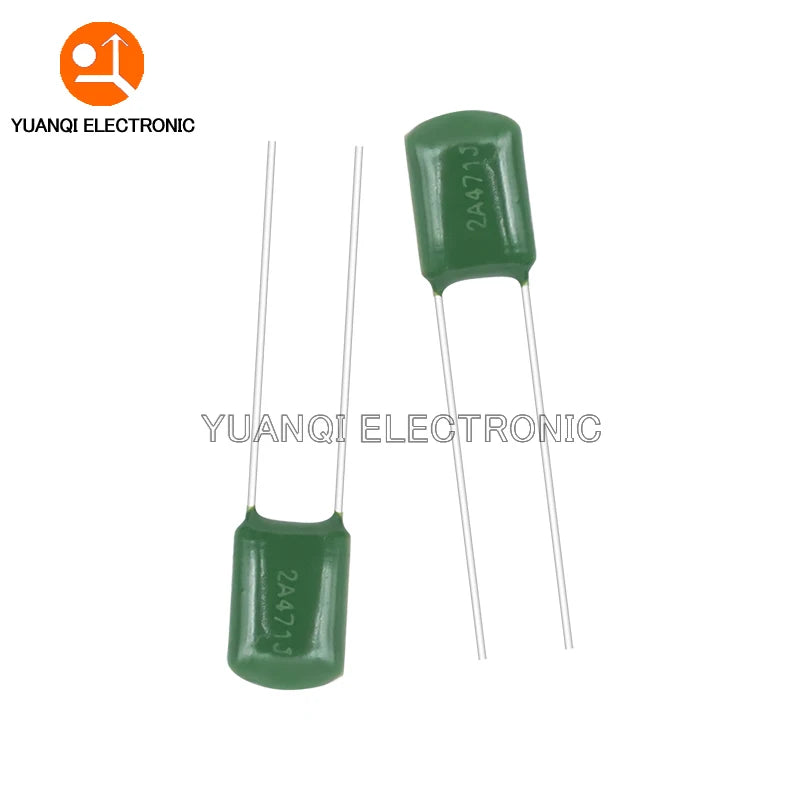 180pcs=18value*10pcs Polyester film capacitor Assorted Kit contains 2A104J 2A332J 2A472J 2A103J 2A333J 2A473J 2A563J 2A223J