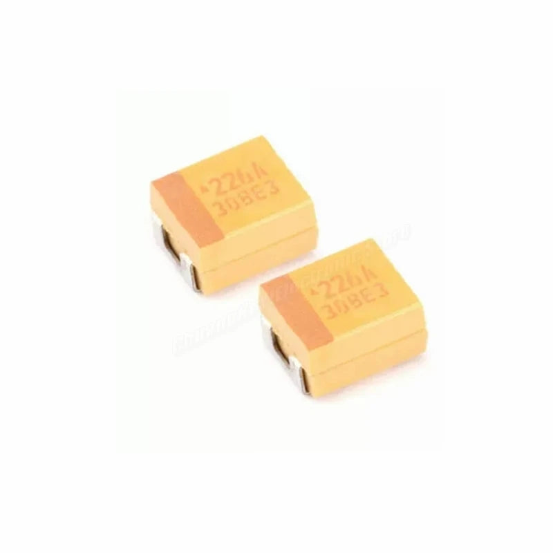10PCS Tantalum Capacitor A B C D Type 6.3V 10V 16V 25V 35V 50V 4.7/6.8/10/15/22/33/47UF 100UF 150UF 220UF 330UF 470UF 680UF 106