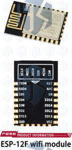 ESP8266 WiFi Wireless Transceiver Module ESP-01/ESP-01S/ESP-07/ESP-07S/ESP-12/ESP-12E/ESP-12F for Arduino DIY Projects