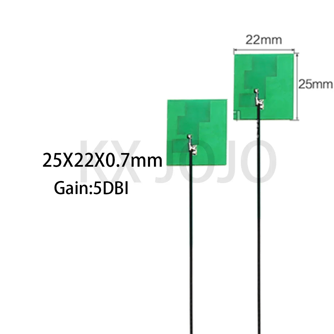 Built-in PCB Antenna 1pcs 2.4G 5.8G Dual-frequency WIFI Module Omni Directional High-gain Antenna IPX Ufl 1/Soldering Bluetooth