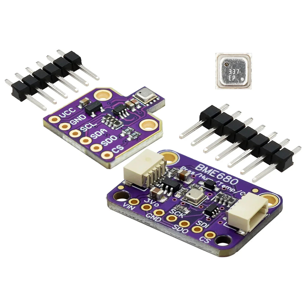 BME680 Temperature and Humidity Temperature Pressure High Altitude Sensor Module Digital 4 in 1 Sensor With Gas High Accuracy