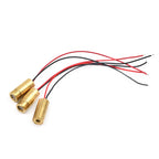 9mm Laser Diode Red Laser Head Dot Line Cross Spot 5mW 650nm 3V  20mA Copper Housing for Level Laser Pointer Long Distance