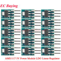 100Pcs/1pc AMS1117 3.3V 5V Power Supply Module AMS1117-3.3 AMS1117-5.0 LDO Linear Voltage Regulator Board 800mA PCB