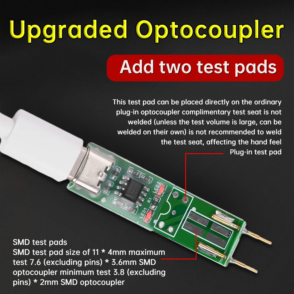 Optocoupler Tester Optocoupler Test Detection Tool Optocoupler Online Test Module Optocoupler Electronic Repair Tool