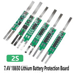 5-10pcs/lot BMS 2S 7.4V 2A 3A 4.5A 6A 7.5A 9A Li-ion Battery Protection Board for 18650 Li-ion Lithium Lipo Battery Cell