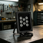 1pc 940NM Waterproof Infrared Illuminator 60M IR Distance Adjustable Beam Angles 8-array LEDs For Monitoring Supplemental Lights
