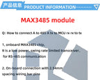 1~10CS MAX3485 module TTL to RS485 Usart communication accessories serial parallel multi-machine communication