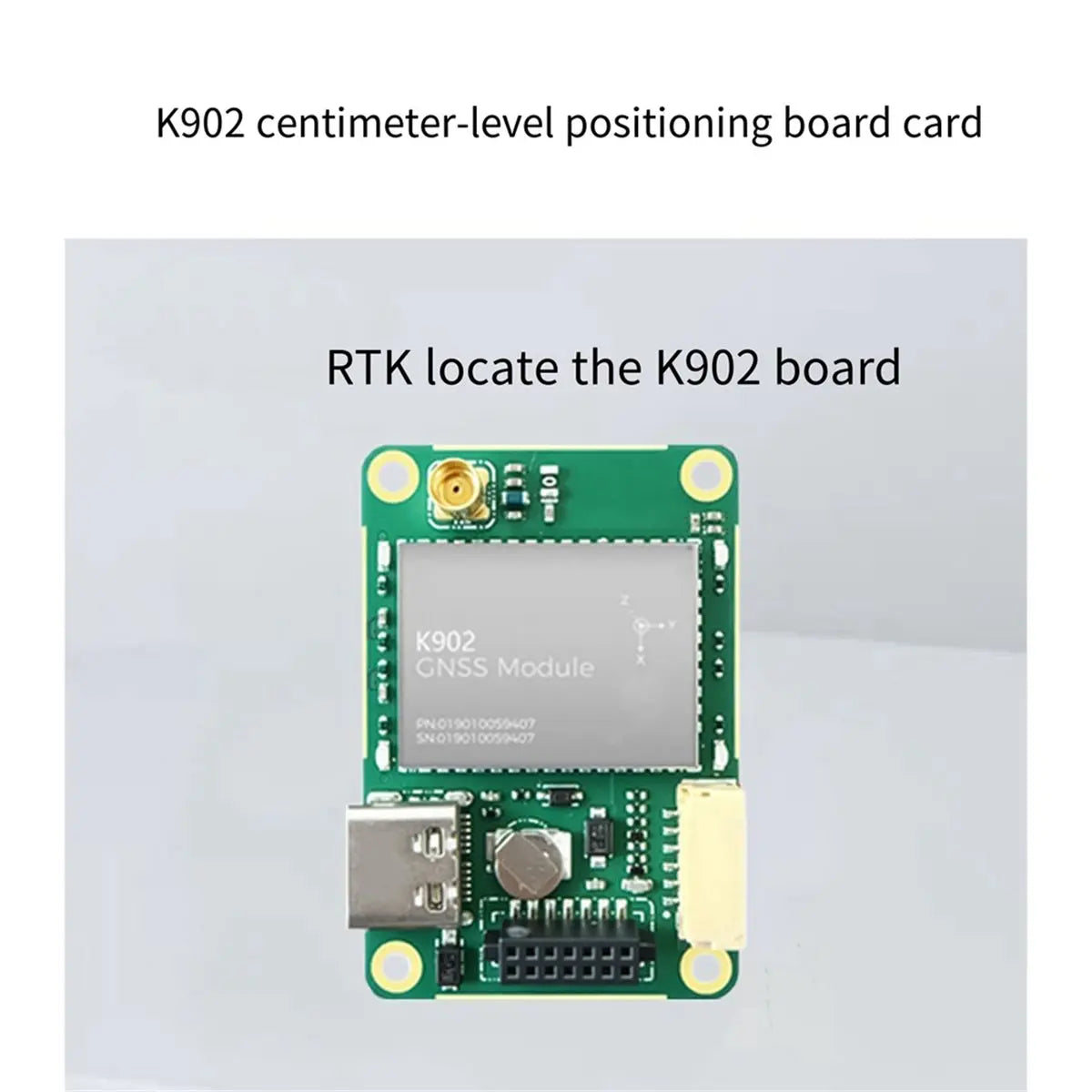 GNSS Module K902 Sinan RTK Full-Band RTK GNSS Module Beidou GPS High Precisions Positioning