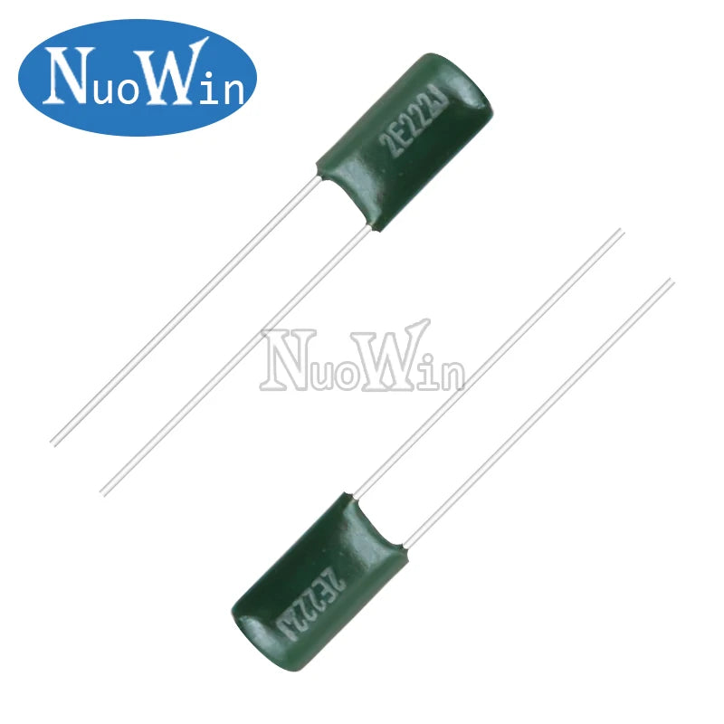 20pcs/Lot 250V 400V 1000V Polyester Film Capacitor 2.2NF 4.7NF 10NF 22NF 68NF 100NF 2E222 2E472 2E223 2E683 2E104 2G103 3A332